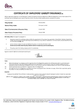 Employers Liability Insurance