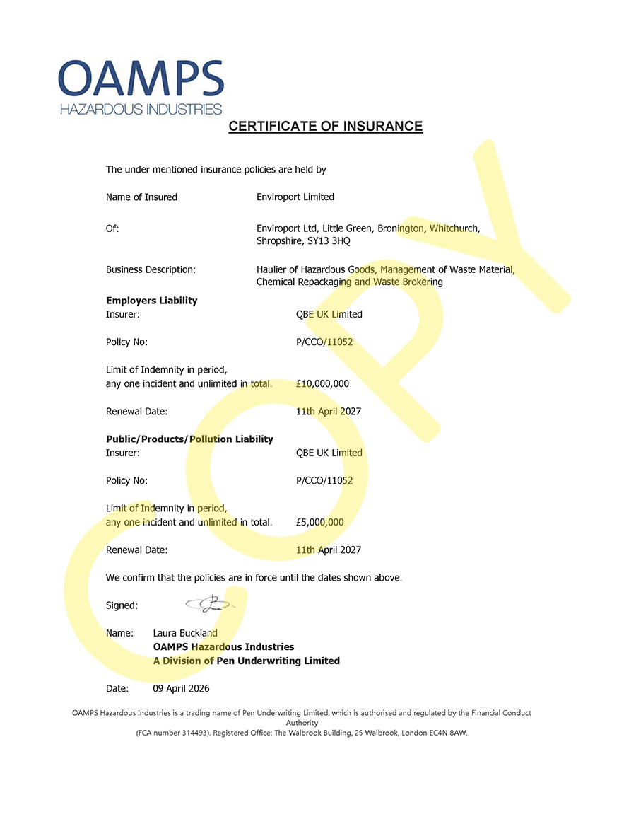 Enviroport_Certificate_of_Inssurance_2026